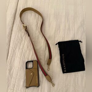 Bandolier iPhone 14 Pro case and strap